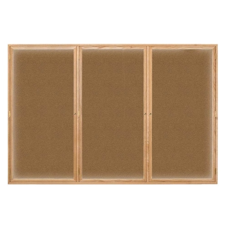 Open Faced Traditional Rounded Corkboard